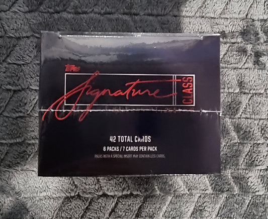 2025-26 Topps Signature Class Basketball – Value Box