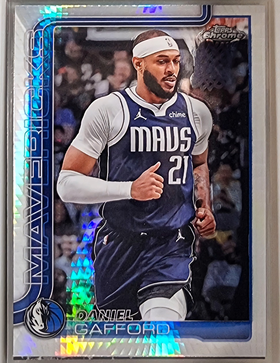 2024-25 Topps Chrome NBA Prism Refractor #78 Daniel Gafford