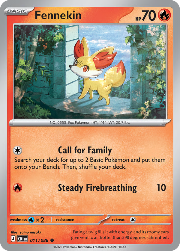#11-FENNEKIN / Basic