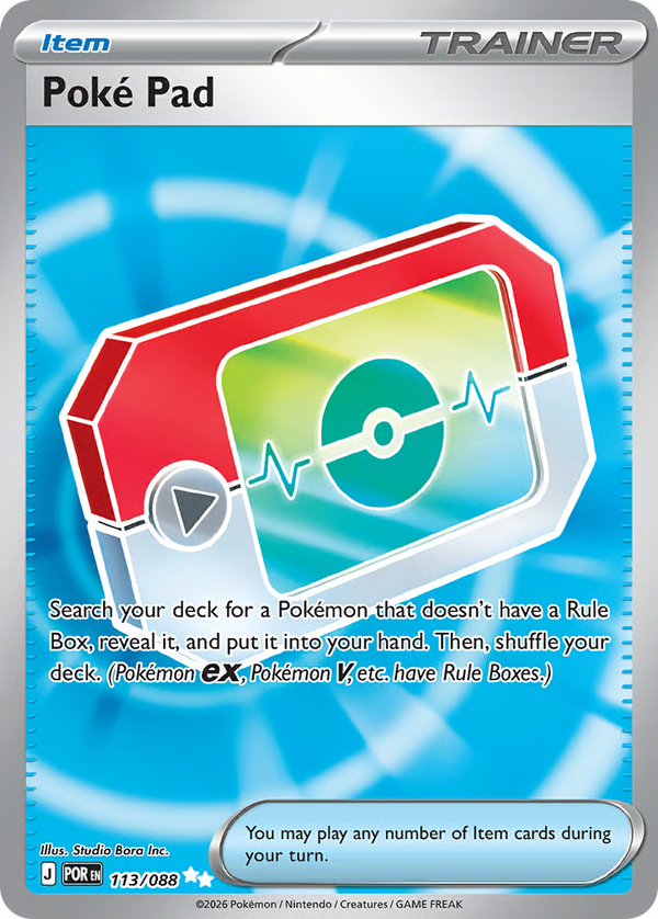#113-POKÉ PAD / Ultra Rare