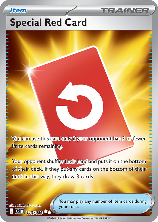 #113-SPECIAL RED CARD / Ultra Rare