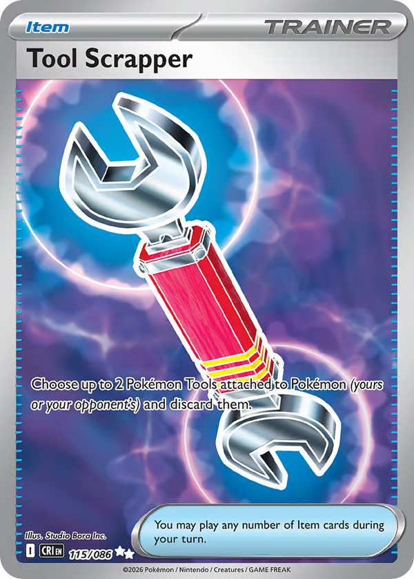 #115-TOOL SCRAPPER / Ultra Rare