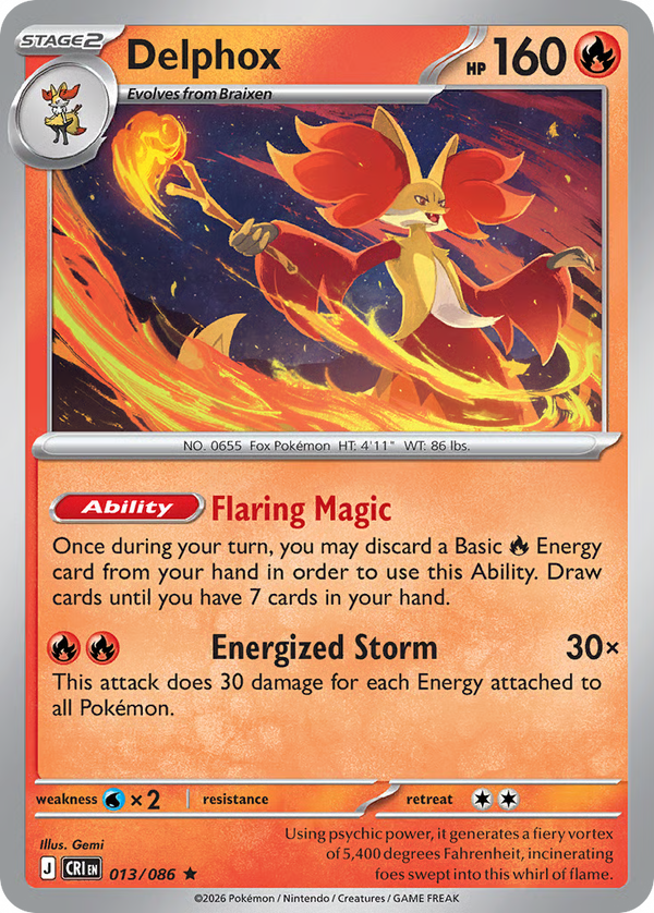 #13-DELPHOX / Holo