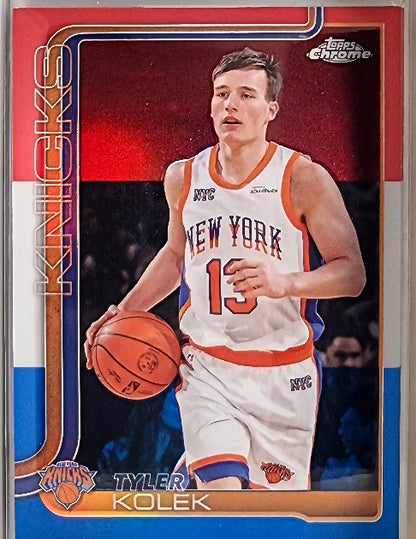 🔥 2025-26 Topps Chrome NBA RWB Refractors 🔥