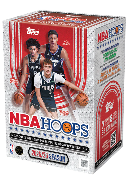 2025-26 Topps NBA Hoops Basketball Value Box