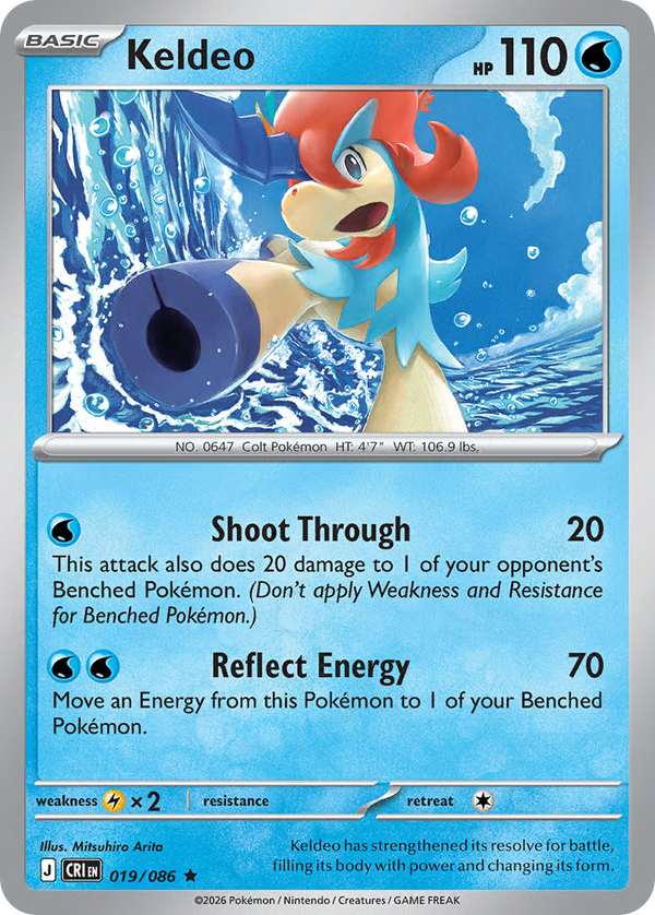 #19-KELDEO / Holo