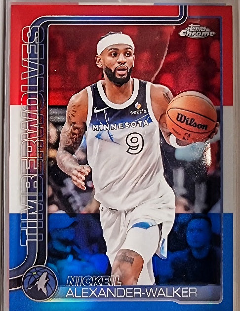 🔥 2025-26 Topps Chrome NBA RWB Refractors 🔥