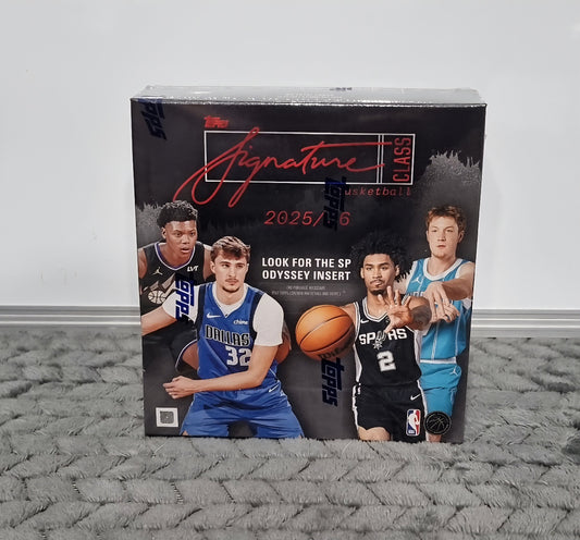 2025-26 Topps Signature Class Basketball – Mega Box