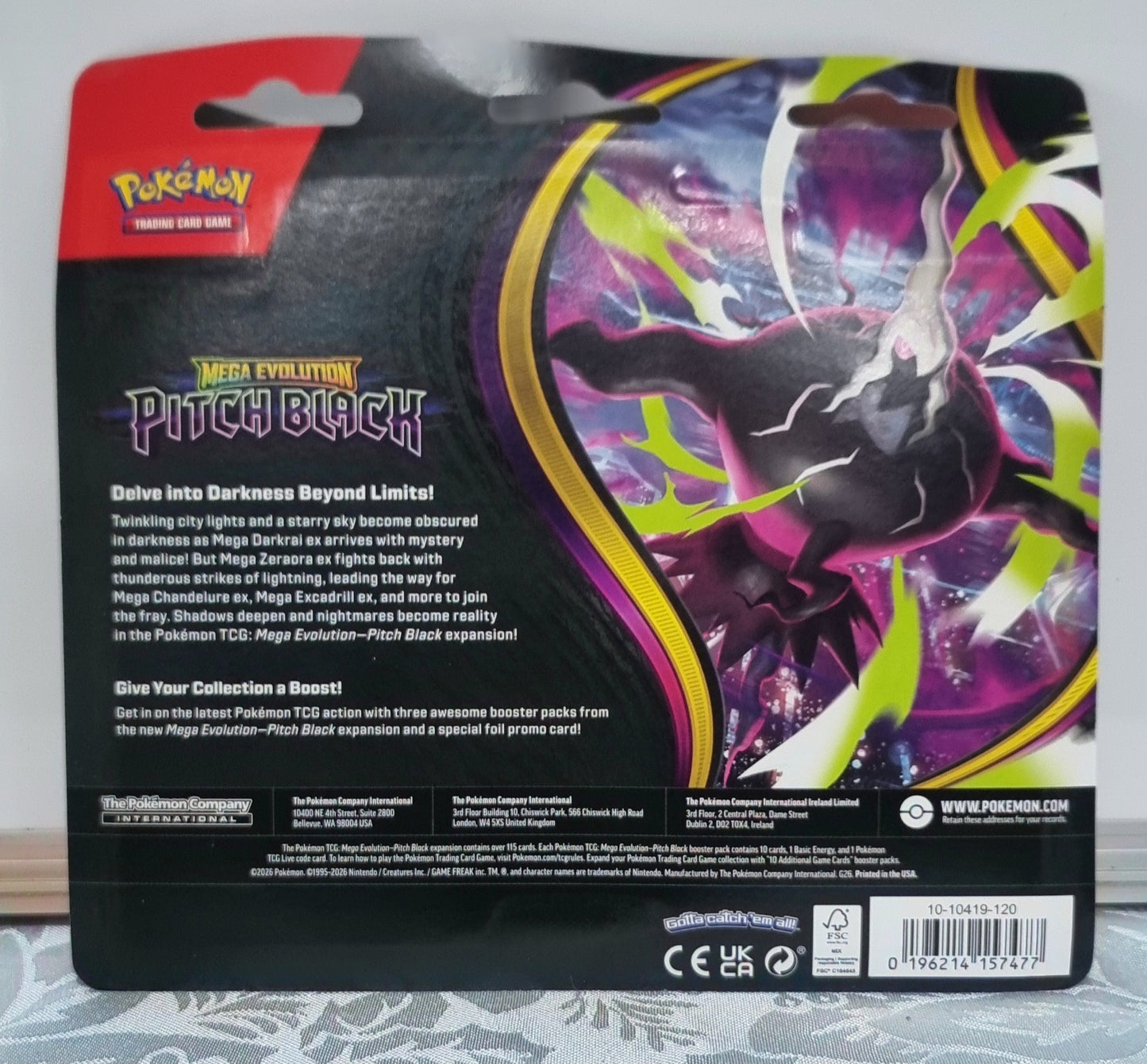 Mega Evolution – Pitch Black Blister