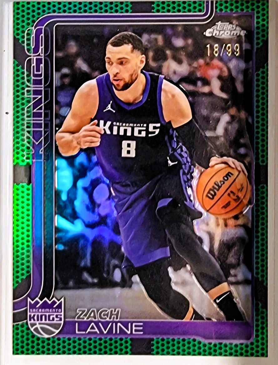 2025-26 Topps Chrome NBA Numbered Parallels