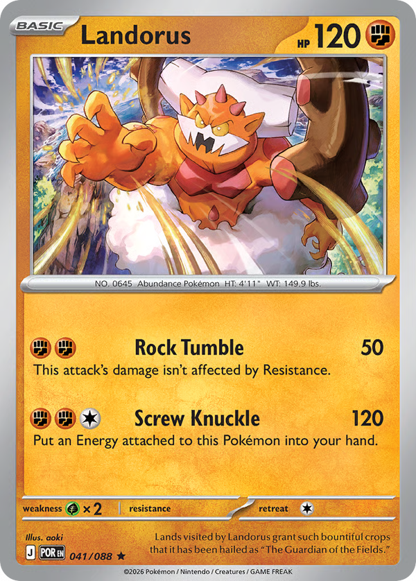 #41-LANDORUS / Holo