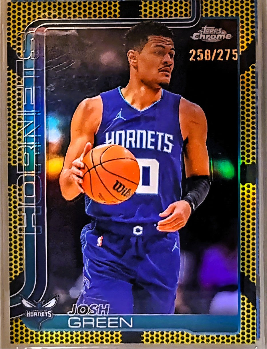 2025-26 Topps Chrome NBA Numbered Parallels