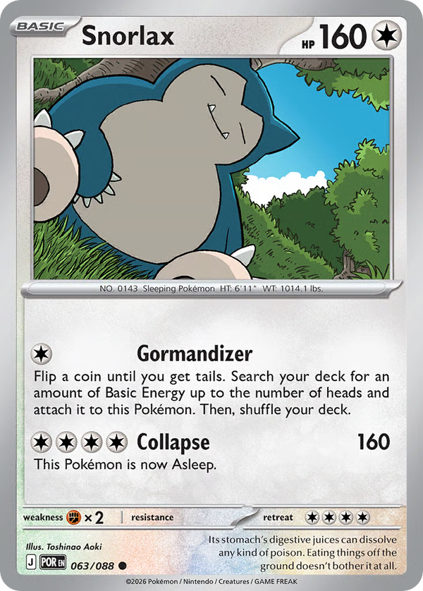 #63-SNORLAX / Basic