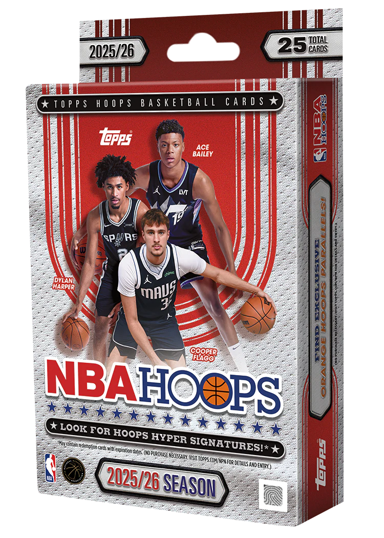 2025-26 Topps NBA Hoops Basketball Hanger Pack