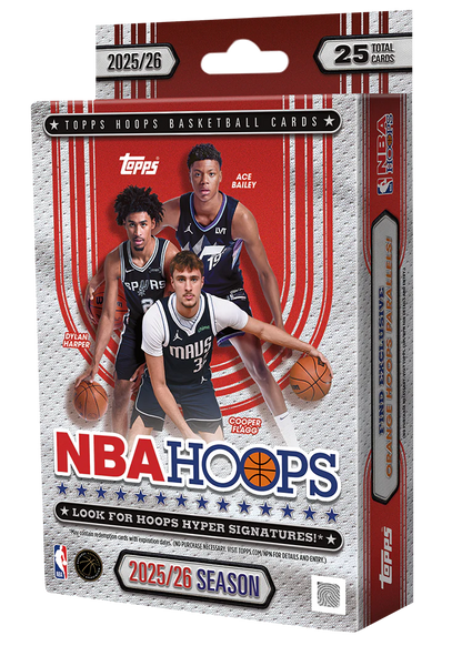 2025-26 Topps NBA Hoops Basketball Hanger Pack