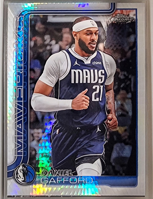 2024-25 Topps Chrome NBA Prism Refractor #78 Daniel Gafford