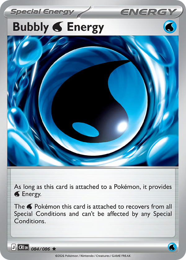 #84-BUBBLY WATER ENERGY / Holo
