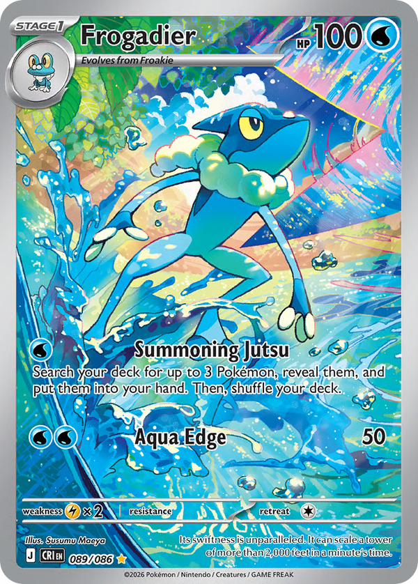 #89-FROGADIER / Illustration Rare