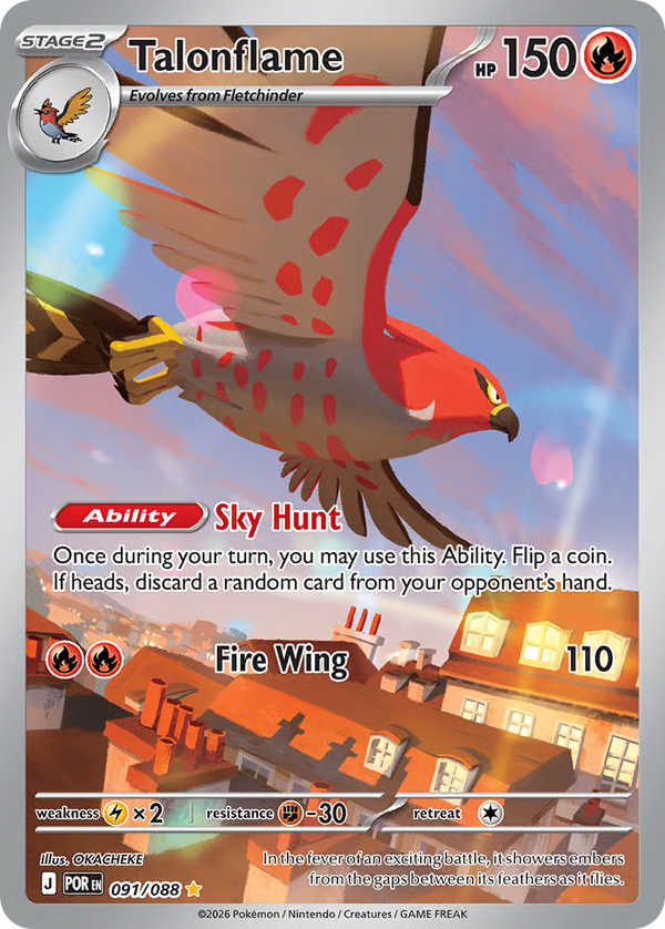 #91-TALONFLAME / Illustration Rare