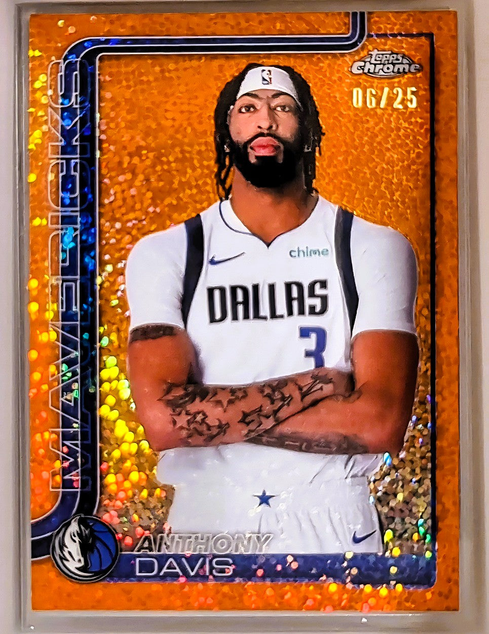 2025-26 Topps Chrome NBA Numbered Parallels
