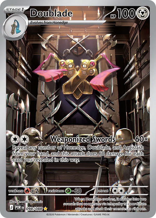 #98-DOUBLADE / Illustration Rare