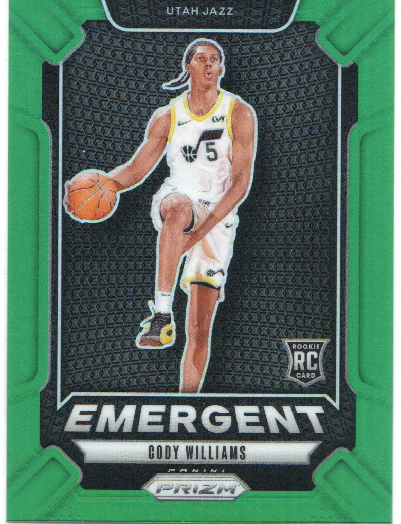 💎 2024–25 Panini Prizm Green Parallel – Inserts