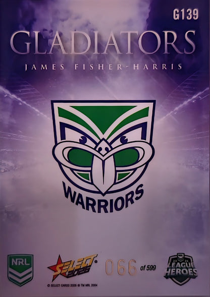 2026 NRL League Heroes – NUMBEREDS FROM VARIOUS SETS