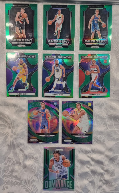 💎 2024–25 Panini Prizm Green Parallel – Inserts