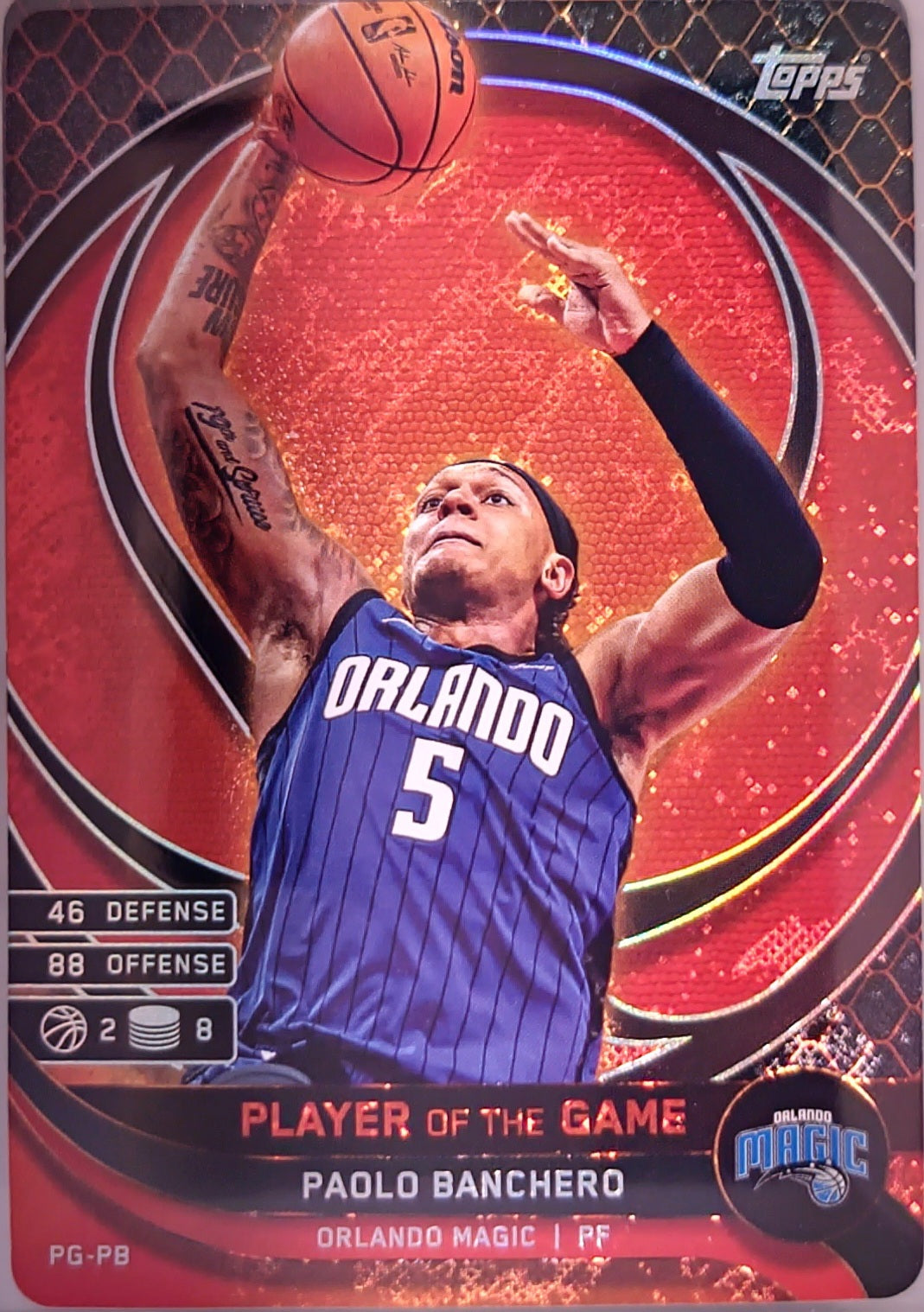 PLAYERS of the GAME Inserts