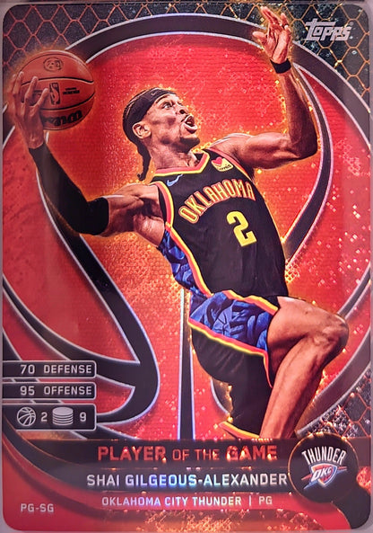 PLAYERS of the GAME Inserts