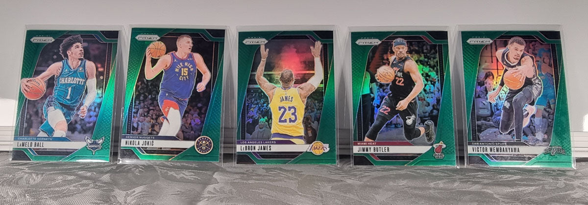 🔥  2024–25 Panini Prizm Green Parallels – Premium